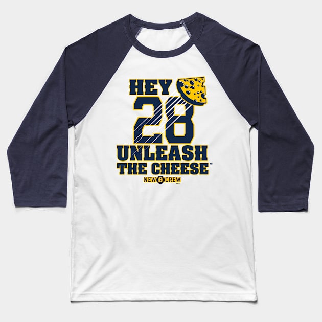 Joey Wiemer...Unleash the Cheese™ Baseball T-Shirt by wifecta